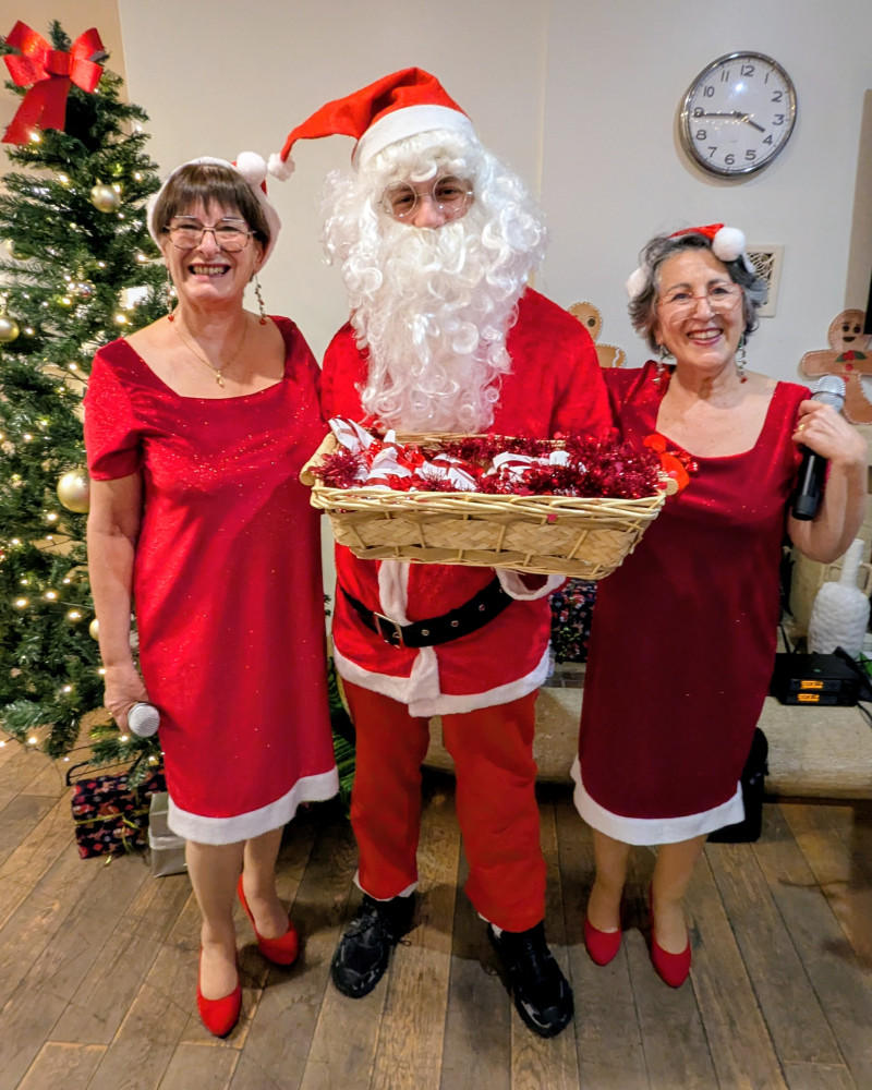 La visite du Père Noël