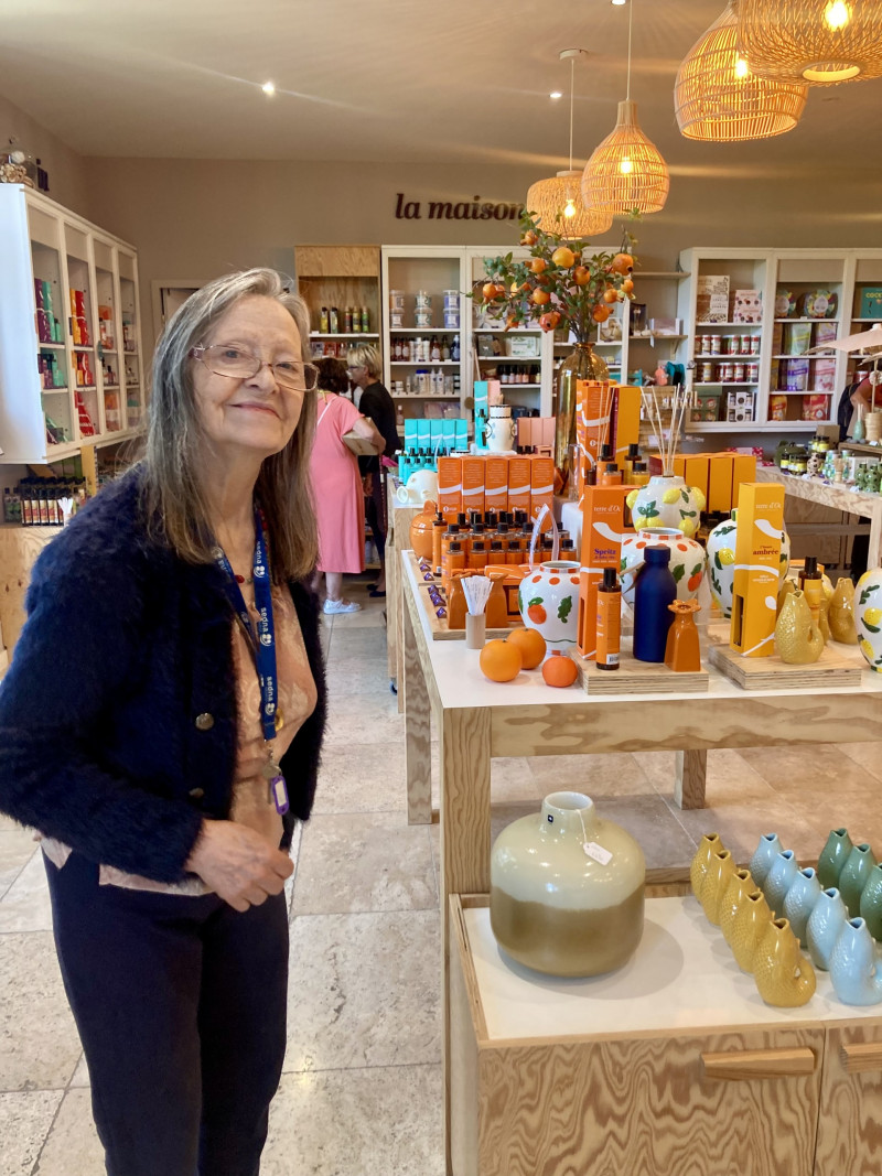 Visite de la boutique Terre d'Oc