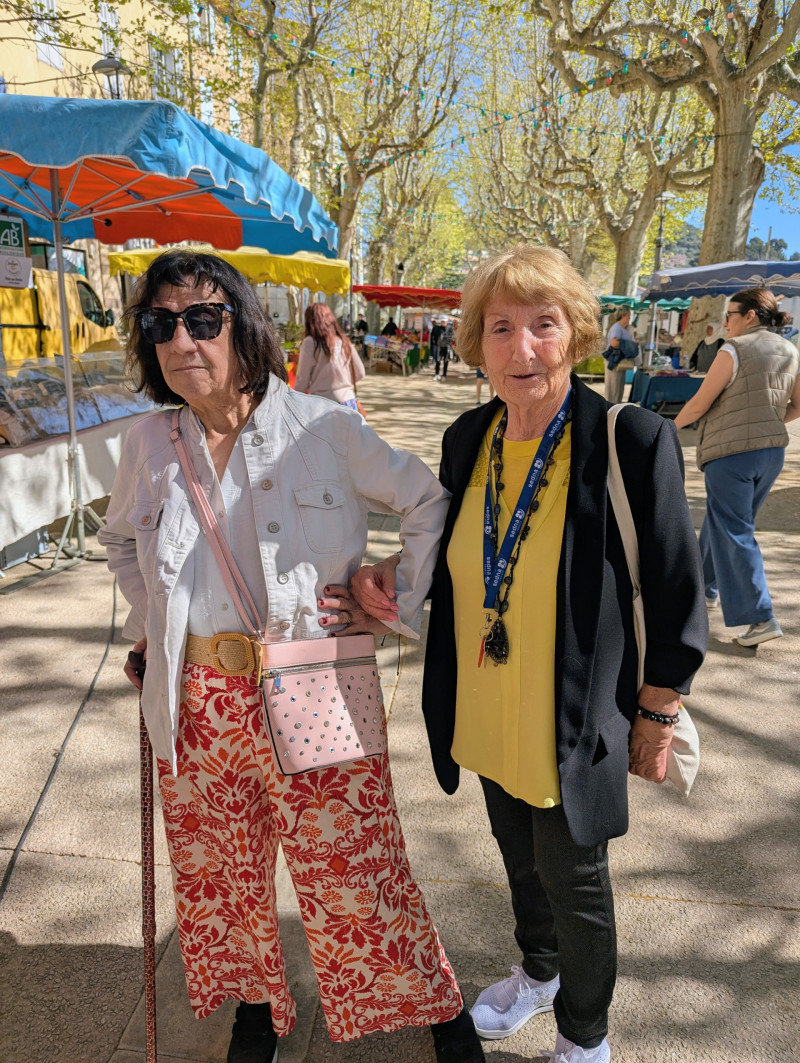 Sortie au marché de Manosque