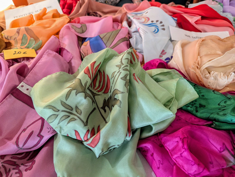 Foulards en soie