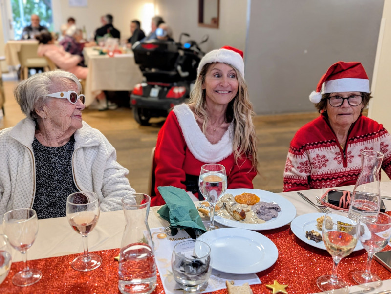 Le repas des familles