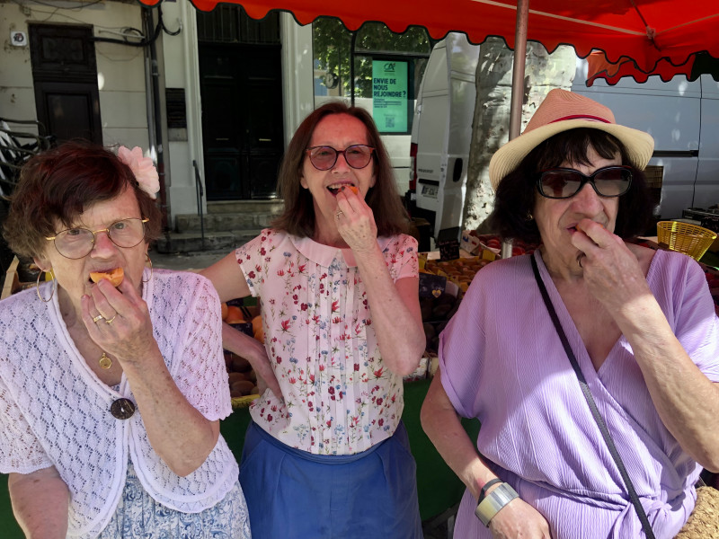 Sortie au marché