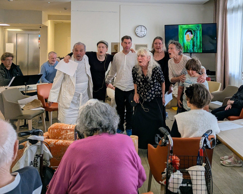 Poésie et musique dans notre résidence
