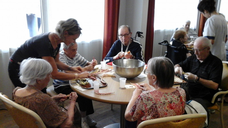 Atelier cuisine, soupe au pistou