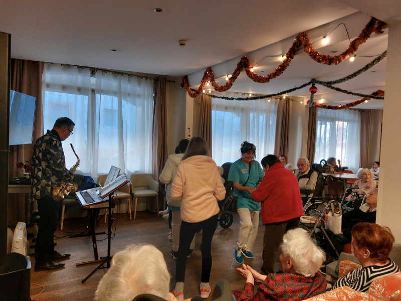 Après-midi festive de Noel