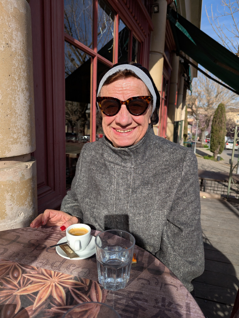 Sortie au café